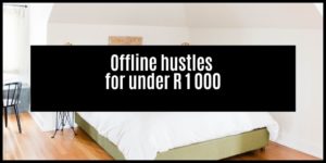 Read more about the article Offline business ideas you can start for under R 1000