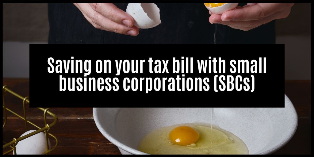 How to save on tax with a small business corporation