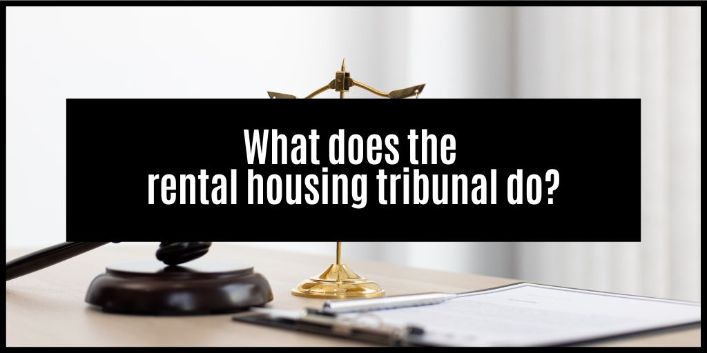 What does the rental housing tribunal do in South Africa?