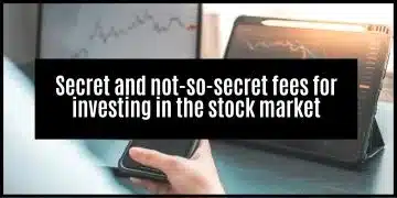 Investing in the stock market: Fees and tax